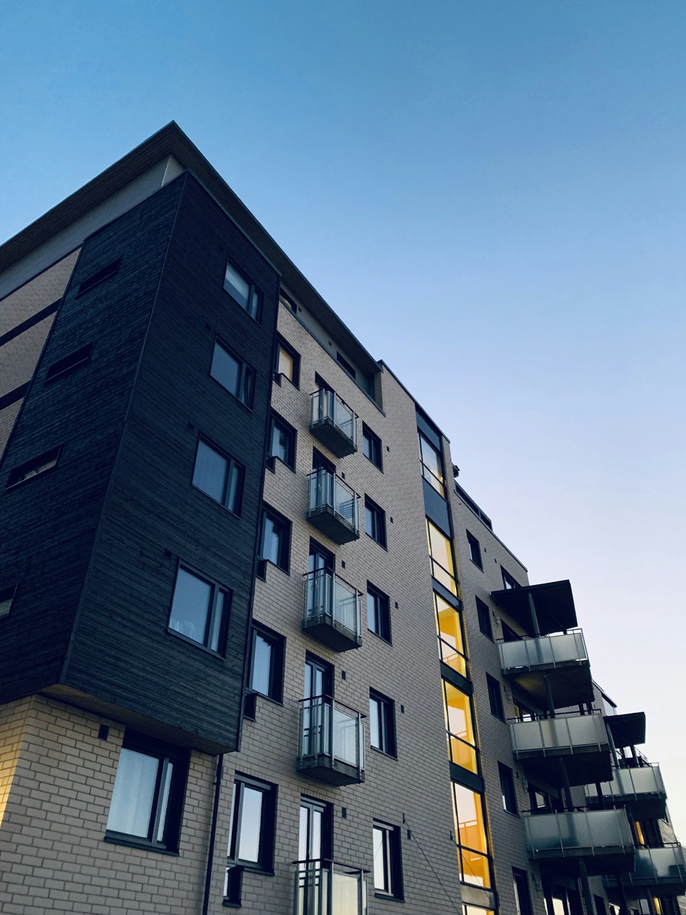 Modern apartment building in Beirut